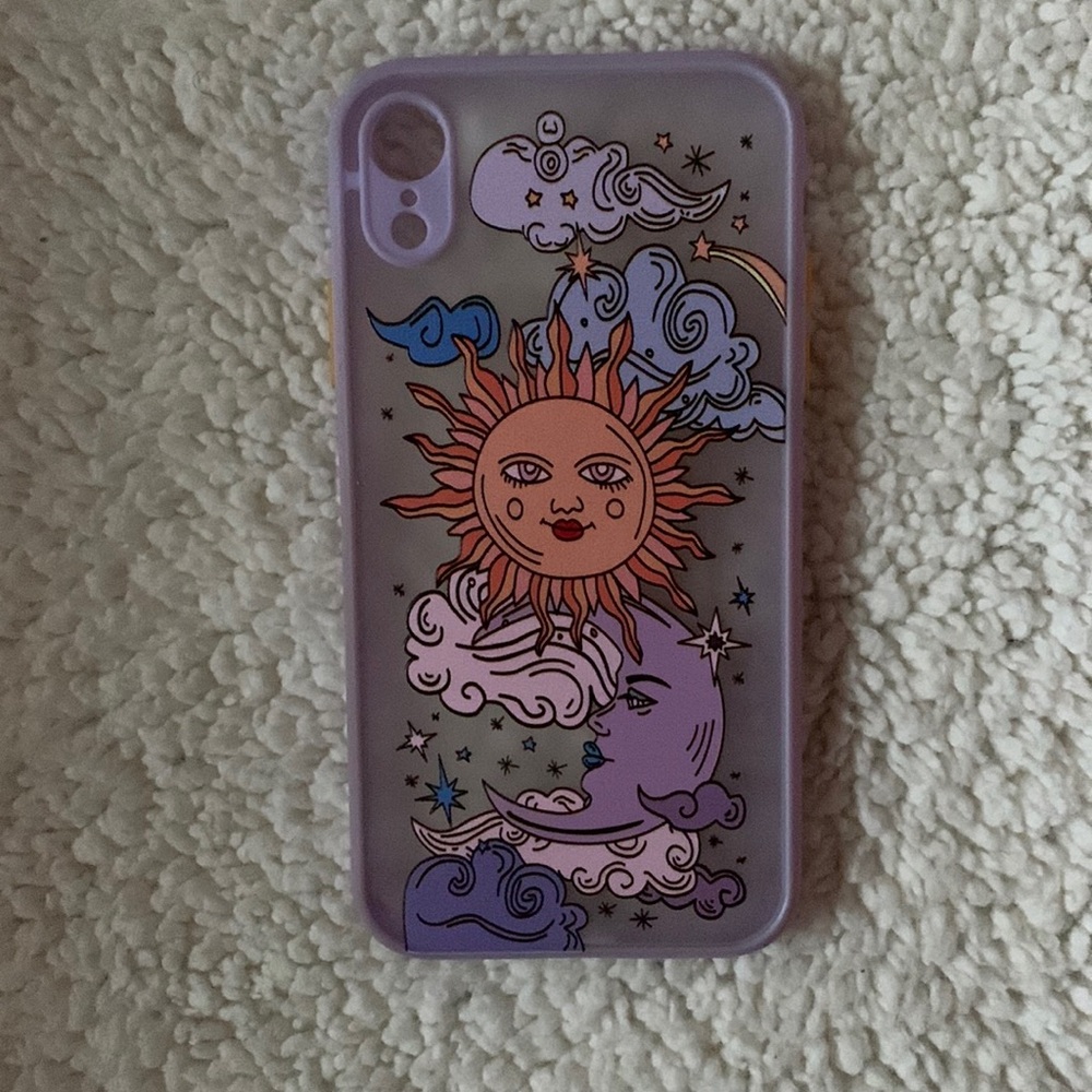 Sun and moon iPhone XR case
